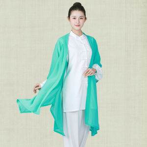 Tai Chi Costume Men Women Dance Performance Outerwear Martial Arts Competition Shawl Tai Chi Suit Universal for Men And Women