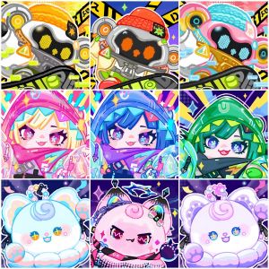 Digital Painting Kit for Kids Cartoon Shark Color by Number Handmade Coloring Graffiti Decorative Oil Paint on Canvas Frame