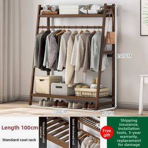 CHUJUN | Floor Standing Multi-Function Clothes Rack