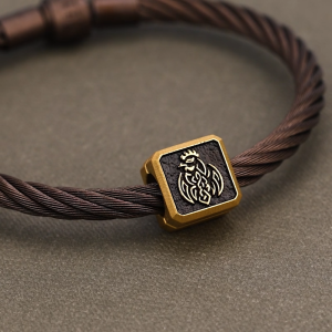 Chow Sang Sang 周生生 999 Gold Charme Chinese Zodiac Rooster Charm for Men 96289C (Bracelet Not Included)