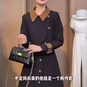 Dress Wanita 2 in 1 Model Crop Setelan Rompi Pakaian Dres Perempuan Outfit 2in1 Style Modis Look