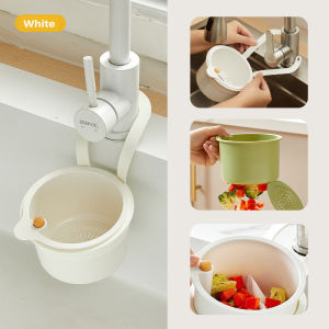 New Suction Cup Sink Drain Basket Household Fruit Washing Filter Basket Kitchen Triangular Sink Strainer For Food Waste ﻿