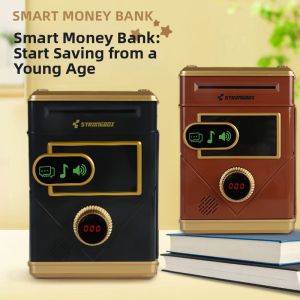 BONINGYU | Smart Counting Touchscreen Password Piggy Bank