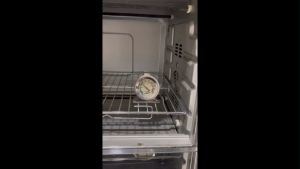 Stainless Steel Oven Thermometer | Accurate Temp Reading | Easy to Use