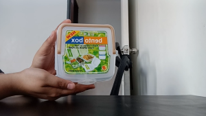 Uniglobal 4-Division Lunch Box with Spoon & Fork – Perfect for Meal Prep School & Work