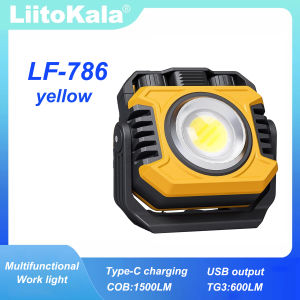 LiitoKala LF-786 Portable Work Light Strong Endurance Rechargeable Electromagnetic Suction Bright Lighting for Multiple Applicat