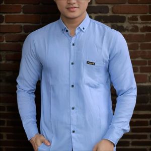 Kemeja Polos Pria Lengan Panjang Terbaru Bisa Cod Pilih Warna Kwalitas Distro
