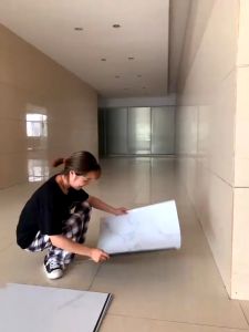 60X60cm 3D Vinyl Tile Flooring Self Adhesiv Waterproof Floor Sticker Marble Tiles Carpet Mat