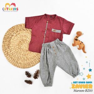 Free Peci Rajut Set Koko Bayi Zavier Usia 3 Bulan-6 Tahun Cute Kids