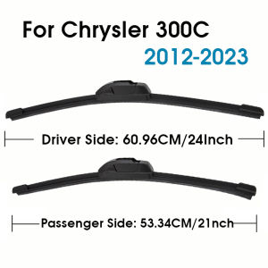 Car Wiper Blades For Chrysler 300C Sedan Wagon 2005-2023 Windshield Windscreen Front Window Blades Car Accessories
