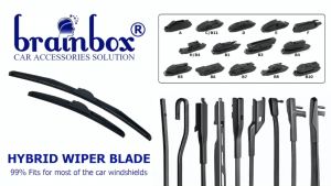 Brainbox Rear Wiper Blade Chery Tiggo 8 2018-2024 Wiper Belakang Windshield
