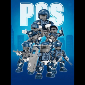 DIY Military Toys 1:18 Explosion-Proof Task Force Bricks Playsets RIC Raion Building sets Toys for Boys Toy for Kids