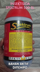 SPEKTRUM 500SL 1 LITER Dimehipo Insektisida Spectrum Obat Ampuh Pengendalian Hama Ulat dan Serangga