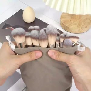 MAANGE | MAANGE 18PCS Professional Makeup Brushes Set with 1PCS Powder Puff Soft Detail Foundation Contour Blush Brush Beauty Tools