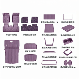 CO | Pink Central Control Panel Stickers for Interior Decoration