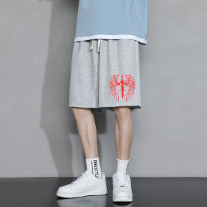 Extra Large 300 Pounds American High Street Sporty Basketball Casual Shorts Men Loose Straight Five-Point Pants Summer Thin Cotton Breathable