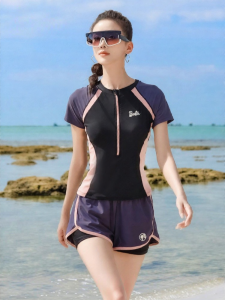 Barbie | Fat-Flattering Concealing Conservative Two-Piece Swimming Suit