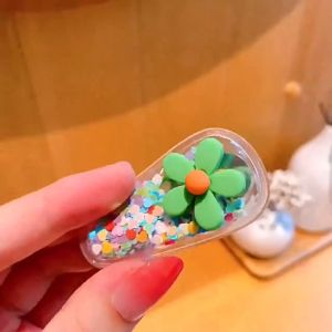 Klip Rambut Kartun Comel BB Warna-warni｜Cute Cartoon BB Hair Clips Accessories｜可爱卡通儿童BB夹 彩虹动物水果发饰 发圈