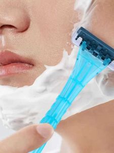 Portable Travel Disposable Mens Shaving Razor Double Layer Hotel Manual Washing Toiletry Set New 2024 Model Camping Outdoor