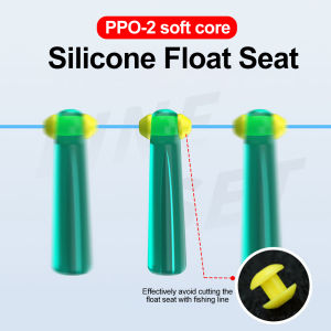 Kinbelle 20/50 cái đàn hồi cao phao nổi đôi lực lượng Double-Core Power phao nổi bán buôn Silicone xoay Phao ghế