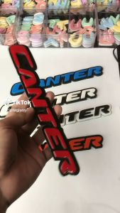 EMBLEM MOBIL HURUF CANTER / EMBLEM MOBIL / AKSESORIS EKSTERIOR MOBIL TULISAN CANTER