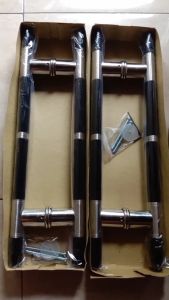 Pegangan Pintu Kaca Stainless Minimalis 60cm