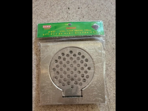 Stainless Steel Floor Grating Trap / Bathroom Floor Drain Cover / Toilet and Bathroom Floor Trap Cover  [4 & 6]