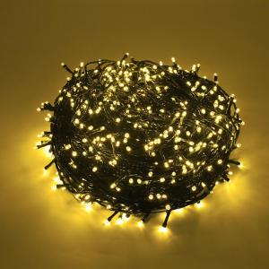 Đèn Trang Trí Giáng Sinh Ngoài Trời Dây Đen Nhiều Màu 24v Đèn Thấp Trang Trí Màn Trùm Trại Cắm Trại Bầu Không Khí Sao