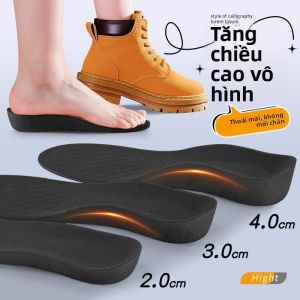 MONLEYTA | Miếng lót giày tăng chiều cao cho nam và nữ thoải mái giày bốt Martin không bị gãy miếng lót cứng toàn bộ không lộ