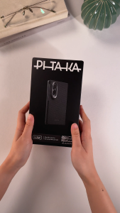 PITAKA Samsung Galaxy Z Fold 8 - Ultra Slim Edge Case (Black Grey) - Magnetic Case/Ultra Slim
