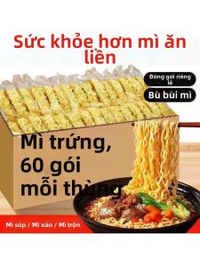 Mì Không Chiên Để Xào Ramen Ăn Sáng Nhanh