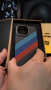 M-CARBON MAGSAFE Case iPhone Kompatibel untuk iPhone 11, 12, 13, 14, 15, 16 PRO MAX