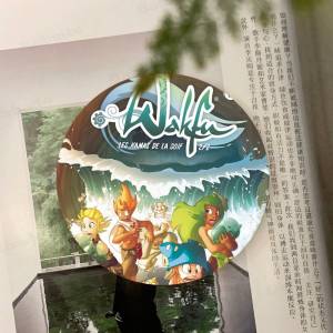 Game W-Wakfu Coaster Wooden Drink Tray Suitable for Restaurants and Coffee Shops Easy To Wash and Clean