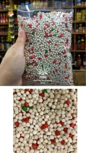 Sagu Mutiara Warna Warni Organik Kemasan Repack 1 Kg Bahan Masakan