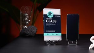 ฟิล์มกระจกแท้ ibywind สำหรับ Xiaomi 14T Pro 5G พร้อมอลูมิเนียมกันเลนส์กล้อง