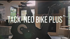 Garmin Tacx Neo Bike Plus | All-In-One Revolutionary Indoor Smart Bike | Offer Precise Fit Realistic Ride Feel & Performance Tracking