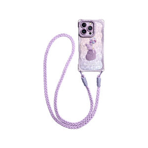 GGUU | Protection Phone Case Crossbody Strap Silicone Full Cover