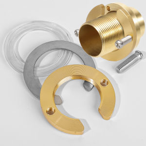 Hot and Cold Faucet Anti-loosening Nut Bathroom Kitchen Sink Accessories Fixed Artifact Fastener Buckle Base