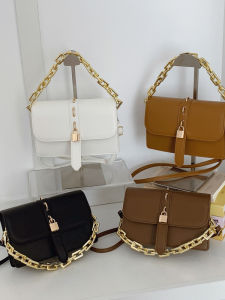 Túi Đeo Chéo Nữ Thời Trang Nhỏ 2025 Túi Vuông Nhỏ Có Dây Đeo Bằng Chất Liệu Hợp Kim Túi Đeo Vai Đơn Túi Đeo Chéo Thời Trang