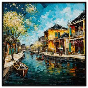 Tranh treo tường phong cảnh tranh dán tường tranh in canvas CGI-95