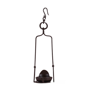 Retro Candlestick Chinese Wrought Iron Cast Iron Zen Antique Home Tea Room Homestay Hotel Props Soft Decoration Ornaments Oil Lamp