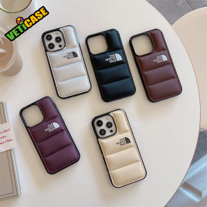Fashion Moutain Down Jacket Phone Case for Apple IPhone 15 14 13 12 11 XS MAX XR 7 8 Plus Pro Max SE Mini Protective Soft Silicone Back Cover Mobile Cases Phonecase Black Purple Yellow Silver