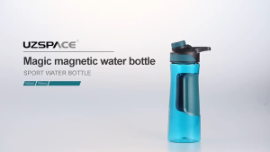 Uzspace Tritan Material US FDA Certified Negative Ion Water Bottle
