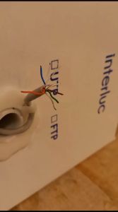 Kabel Lan Indoor UTP Cat5e Cat 5 INTERLUC 305 meter Abu Abu Grey