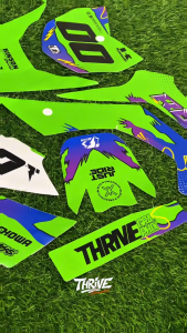 New Design Decal Kawasaki Klx 140 Premium Doff Kasar - Stiker Klx Trail/Supermoto Full Body