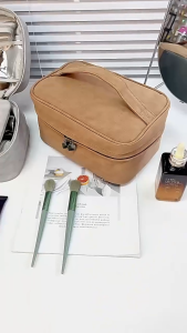 【SG】 Cosmetic Makeup Bag Travel Organizer Bag Multi Toiletry Bag