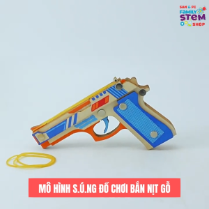 Đồ chơi mô hình lắp ráp bằng gỗ Su.nng Nịt dành cho các bạn nhỏ dễ lắp ráp chơi vui vẻ - Đồ chơi khoa học sáng tạo