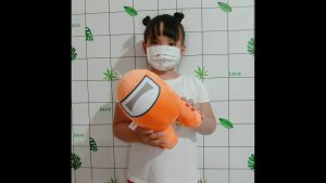 ĐỒ CHƠI AMONG US NHỒI BÔNG GẤU BÔNG MINISO HÌNH AMONG US MỀM MỊN ẢNH THẬT