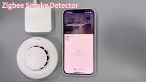 ONENUO Tuya Zigbee Cảm Biến Khói Thông Minh Báo Cháy Máy Dò An Ninh Gia Đình Tương Thích Với Tuya Zigbee Hub