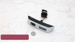 Digital LCD Luggage Scale 110lb/50kg Electronic Hanging Travel Weight